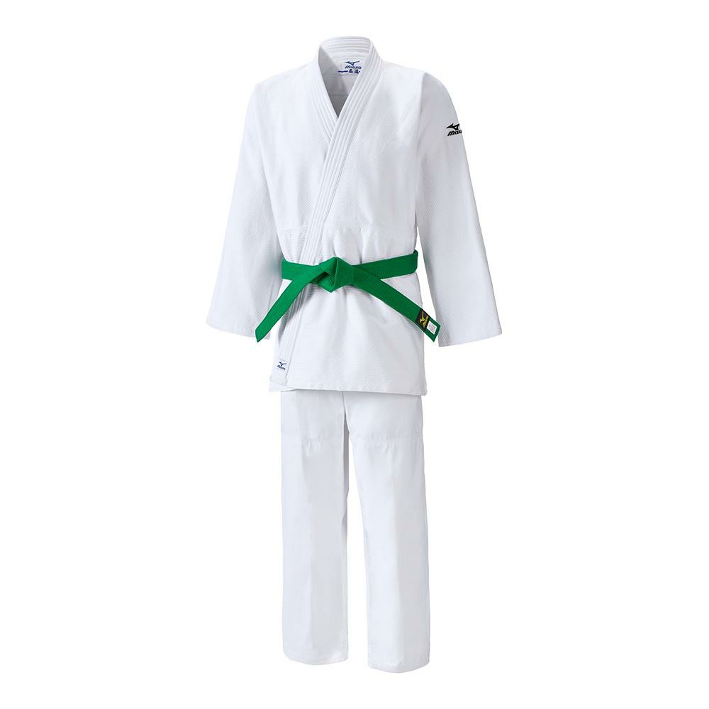 Mizuno Men's Judo White Hayato Apparel - 22GG9A5501